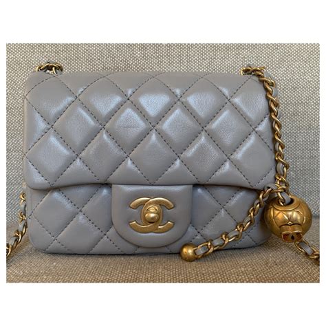 chanel grey mini bag|Chanel mini flap bags.